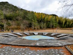 日本へそ公園にて