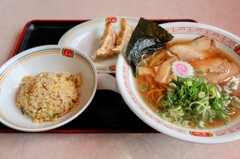 わすれられない中華そばセット