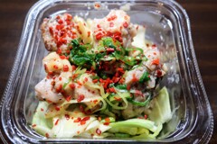 炭火焼鳥と塩だれキャベツ