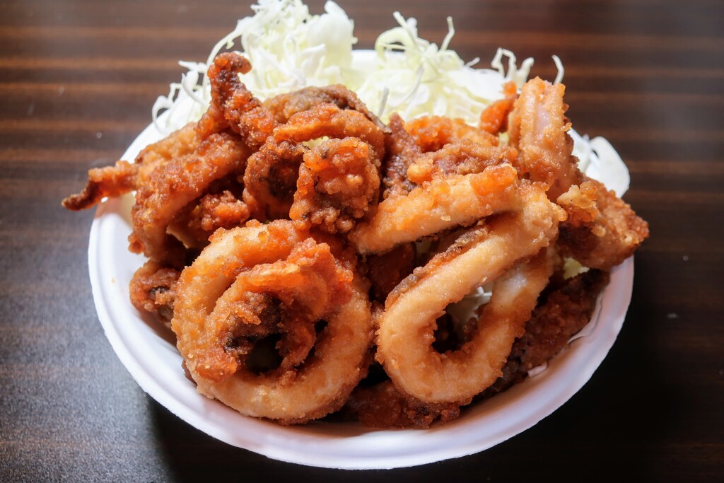 やわらかいか唐揚げ