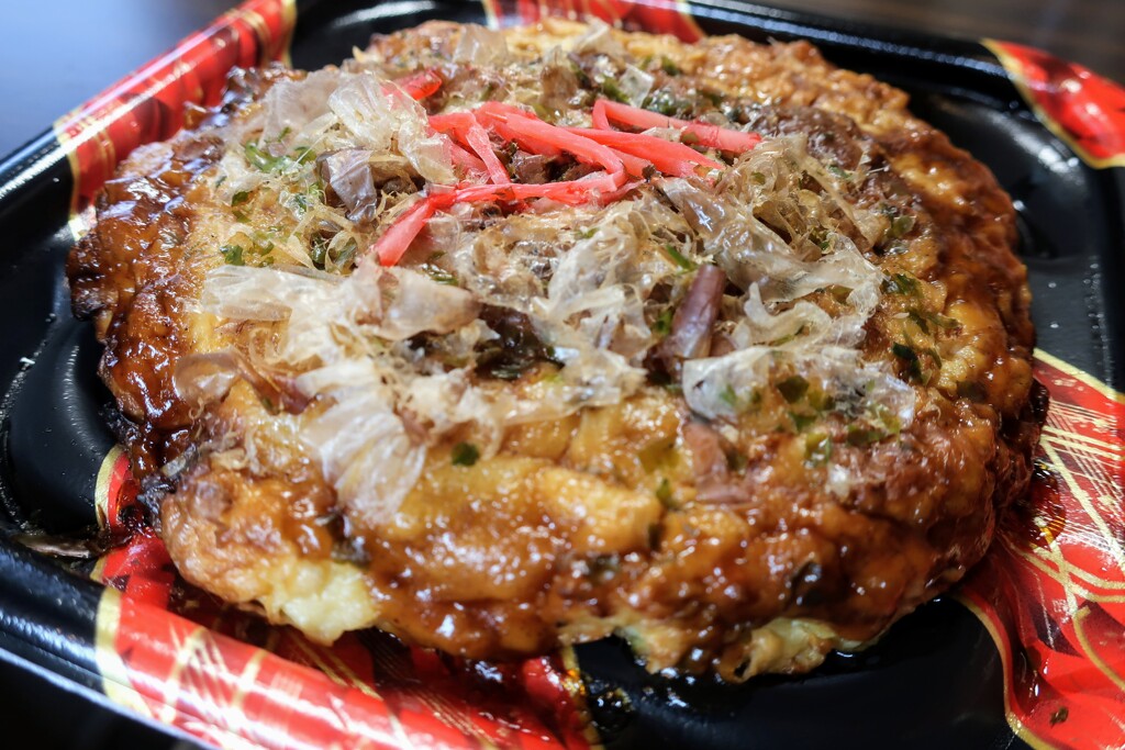 関西風お好み焼き