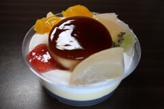 プリンアラモード