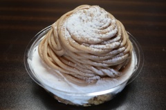 イタリア栗のモンブラン