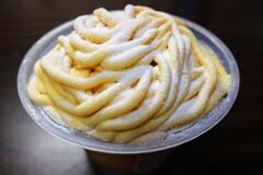 北海道かぼちゃのモンブランプリン