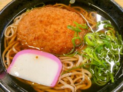 コロッケそば