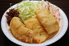 プリッとやわらか！肉厚いか天ぷら