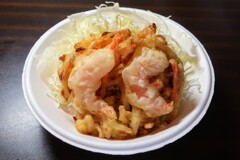 海老の野菜かき揚げ