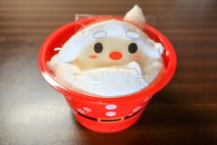 サンタのいちごショートケーキ