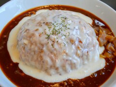 白いオムライス