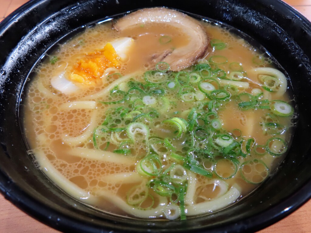 太麺の味噌ラーメン