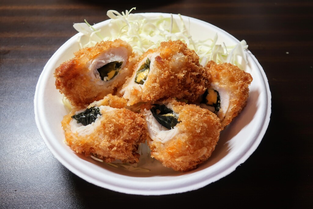 鶏ささみ大葉チーズロールフライ