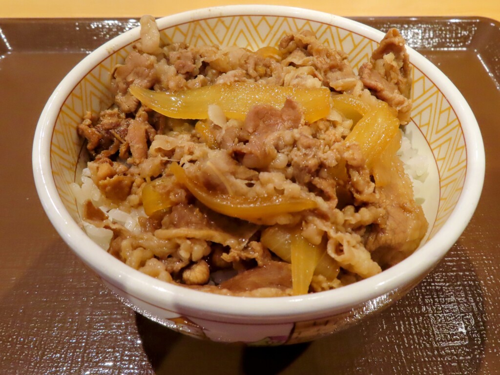 並牛丼、すき家