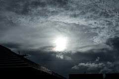 今日の空