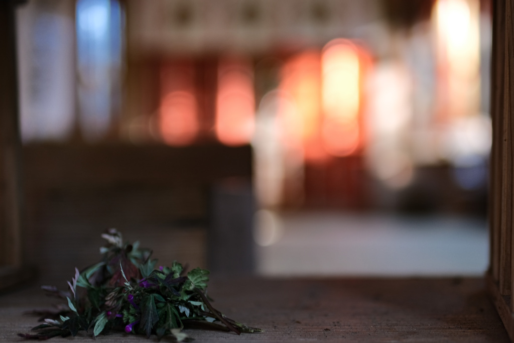 かわいいお供え物