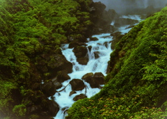 華厳の滝：滝壺
