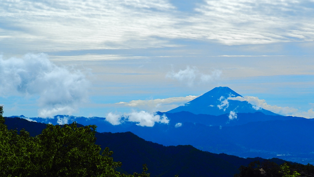 昇仙峡：山頂