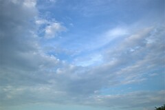 空と雲と