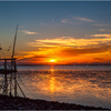 有明海の夕日