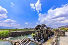 朝倉三連水車1