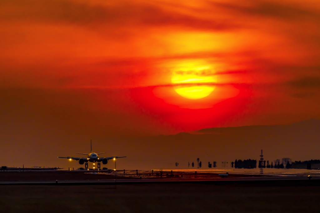 いつかの夕日