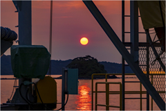 夕暮れ