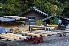 小鹿田焼の里
