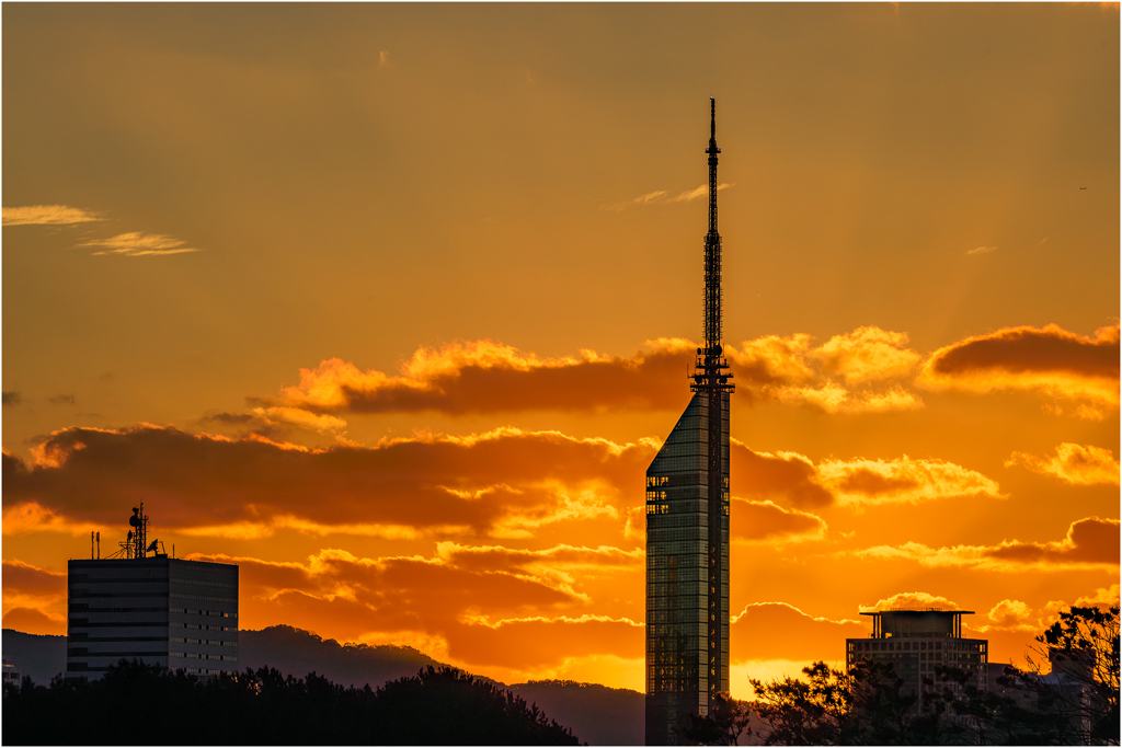 夕暮れ時2