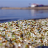 ガラスの砂浜