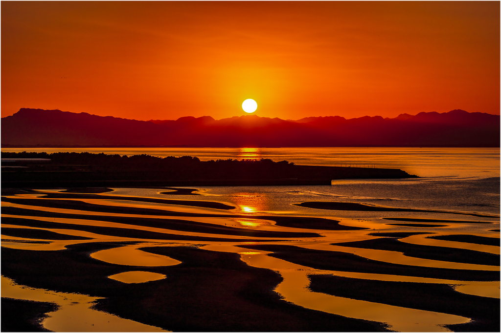 いつかの真玉の夕日