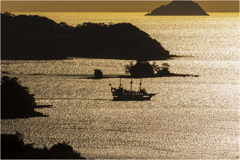 陽光煌く九十九島