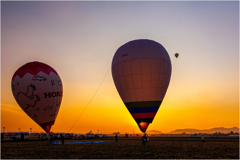 夕暮れのバルーンフェスタ 2