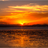 有明海の夕日2