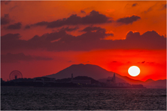 いつかの夕日