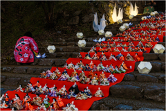 秋月城址ひな祭り4