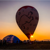 夕暮れのバルーンフェスタ