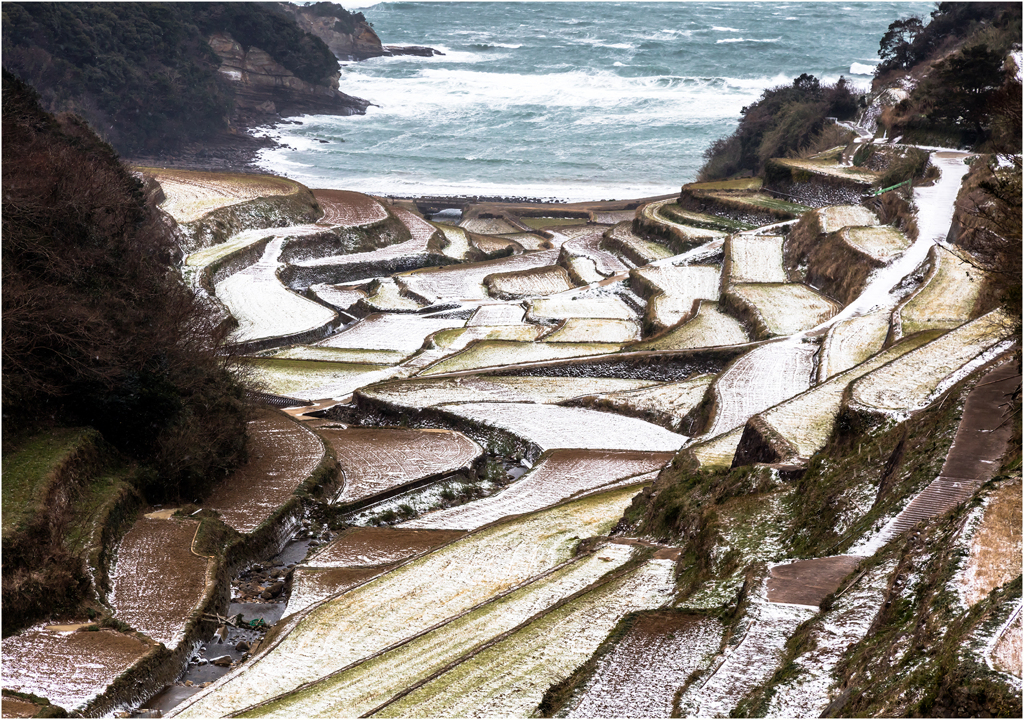 雪の棚田巡り8