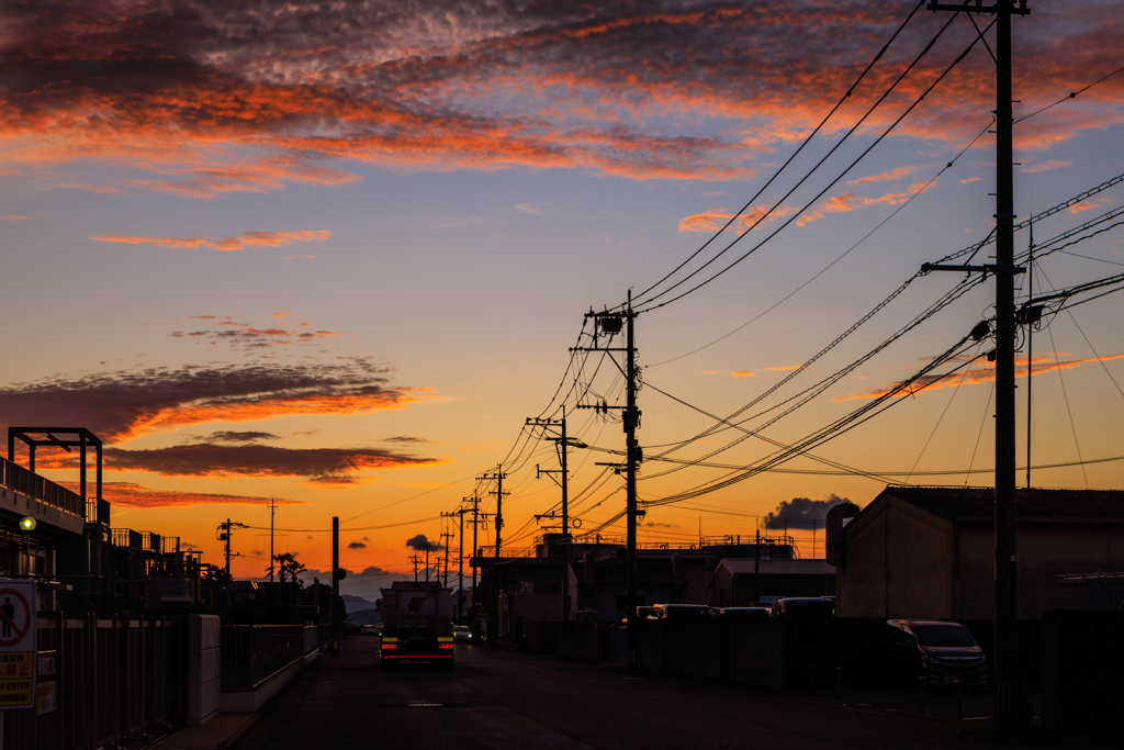 夕暮れ時