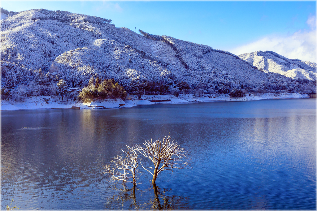 雪の里山めぐり2