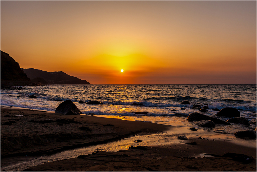 いつかの夕日