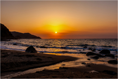 いつかの夕日