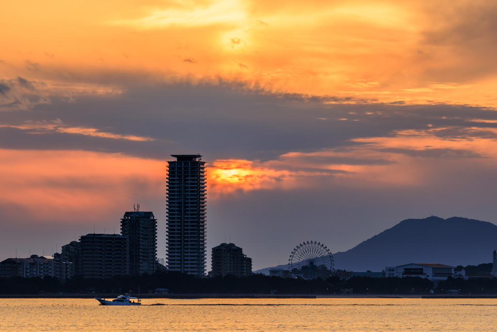 夕暮れ時