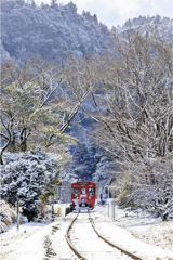 冬の駅