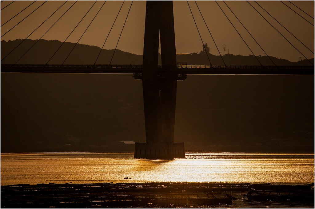 夕刻の肥前鷹島大橋2