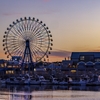 黄昏の観覧車