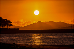 夕日が沈む頃1
