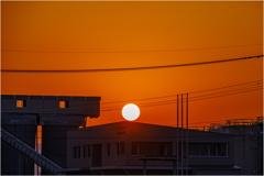 その辺の夕日2