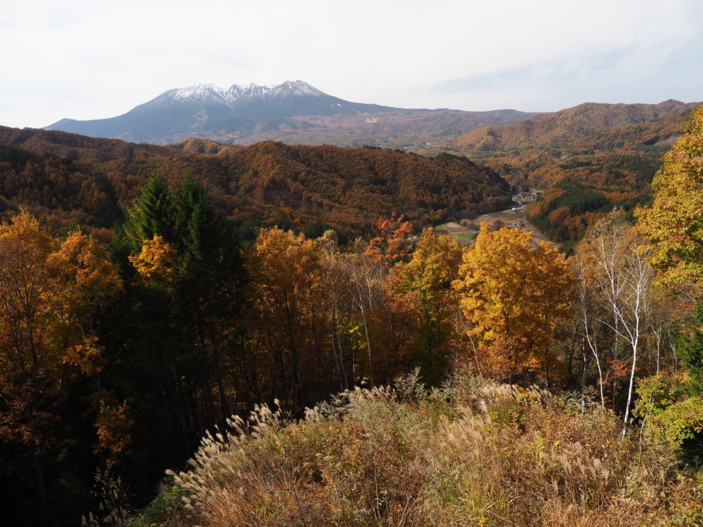 秋の御嶽山