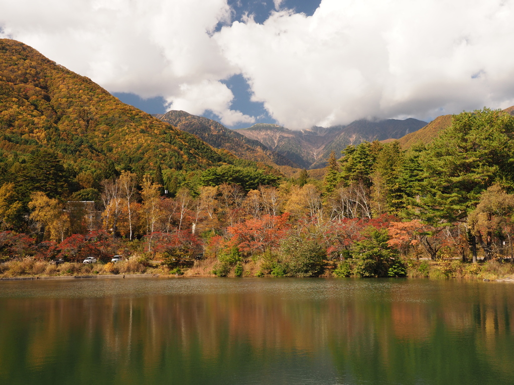 大沼湖全景