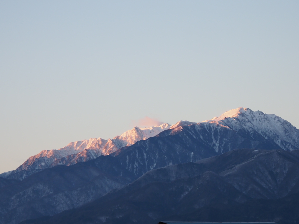 元旦の空木岳