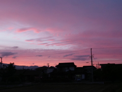 夕焼け